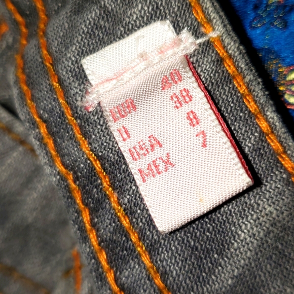 🔥Embroidered flare jeans - Picture 3 of 7